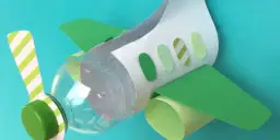 Jak zrobić samolot z butelki - proste instrukcje krok po kroku