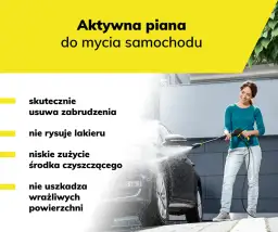 Aktywna piana na myjni bezdotykowej: myj auto jak ekspert!