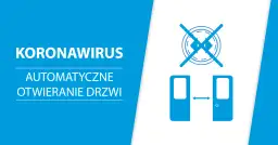 Koronawirus: automatyczne otwieranie drzwi. Ilustracja pokazuje, że drzwi w pociągu nie otwierają się same.