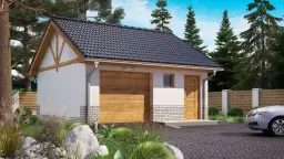 Budynek gospodarczy 300m² na zgłoszenie: Od 3.06.2023 bez pozwolenia!