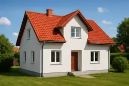 Jaki kolor elewacji do czerwonego dachu, aby uniknąć błędów w wyborze?