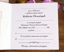 Jak wypisać zaproszenie na Komunię dla dziadków? Wzory i porady