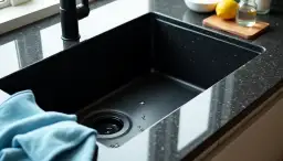 Jak usunąć kamień ze zlewu granitowego? Skuteczne metody i porady