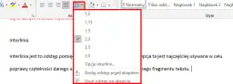 Co to interlinia w Wordzie i jak poprawić czytelność dokumentów?