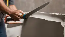 Jaki papier ścierny do tynku cementowo-wapiennego, aby uniknąć błędów?