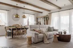 Mały salon z kuchnią: Projektuj jak ekspert! Funkcjonalność i styl.