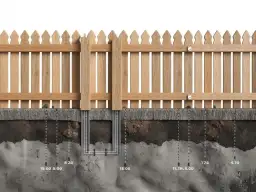 Jak głęboki fundament pod ogrodzenie? Uniknij kosztownych błędów