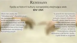 Mapa myśli renesans – kluczowe koncepcje i odkrycia tego okresu