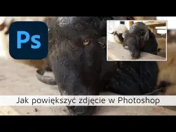 Jak powiększyć obraz w Photoshopie? AI ratuje jakość!