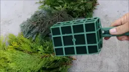 Jak obciążyć stroik na cmentarz, aby nie przewracał się w wietrze