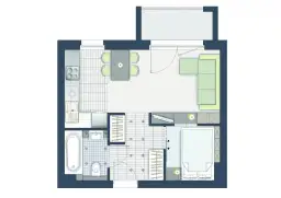 Jak urządzić małe mieszkanie 30 m² - praktyczne porady dla dwupokojowych wnętrz