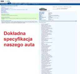 Darmowy dekoder VIN Ford - sprawdź swój numer VIN online