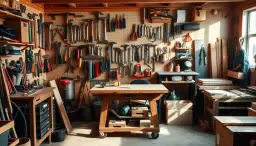 Jak ułożyć narzędzia w warsztacie, aby uniknąć bałaganu i zyskać przestrzeń