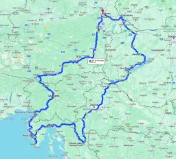 Trasa do Splitu: Austria czy Węgry? Porównanie i oszczędności