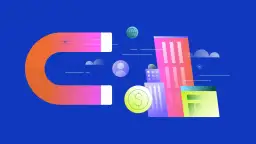 Potężny magnes przyciąga potencjalnych klientów, symbolizując skuteczne generowanie leadów i rozwój biznesu.