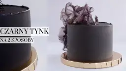 Jak zrobić czarny krem do tortu, który zachwyci Twoich gości