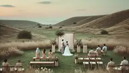 Mikrowesela 2026: intymna ceremonia z personalizacją, wspierana przez technologię AI, w malowniczej scenerii.