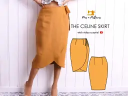 Spódnica kopertowa DIY: uszyj ją sama! Poradnik krok po kroku