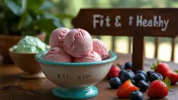 Lody bez cukru: Przepis na zdrowe słodycze bez kompromisów