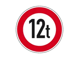 Znak dopuszczalnej masy całkowitej: Co oznacza i jak wygląda?