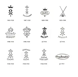 Porcelana Ilmenau - piękna historia i charakterystyczne sygnatury