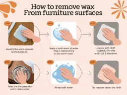 Jak usunąć wosk ze stołu? Skuteczne metody i porady