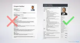 CV Grzegorza Gardiasza, kandydata na stanowisko koordynatora sprzedaży. Wartościowe informacje, co napisać w mailu z CV, znajdziesz w jego doświadczeniu.