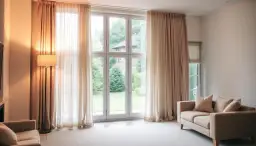 Jakie firany do salonu nowoczesnego - wybierz idealne tkaniny i style