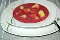 Barszcz czerwony z ziemniakami - Ile ma kcal?