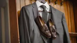 Garnitur z mokasynami - Stylowy duet dla eleganckiego mężczyzny.