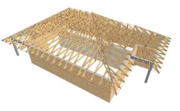 Dach prefabrykowany: Szybka i precyzyjna konstrukcja dachu