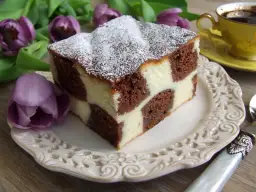 Przepis na ciasto szachownica z serem, które zachwyci Twoich gości