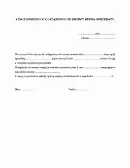 Kiedy można bezpiecznie odstąpić od umowy kupna sprzedaży bez konsekwencji