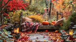 Jesienny ogród - piękne pomysły na dekorację ogrodu w sezonie jesieni