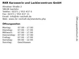 RKR Karosserie und Lackierzentrum Iserlohn: Top-Service für Ihr Auto