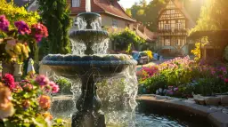 Fontanna w Dusznikach Zdrój - Ciekawy punkt na mapie