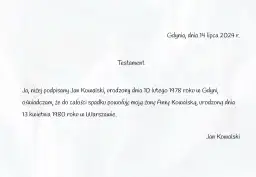 Jak prawidłowo sporządzić testament wzajemny małżonków - gotowy wzór i zasady