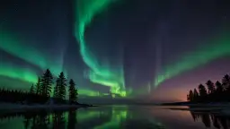 Zorza nad Bałtykiem to zjawisko które można zobaczyć gołym okiem?