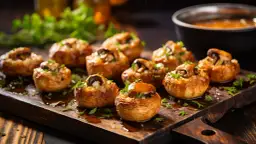 Pieczarki z piekarnika: przepis na chrupiącą przekąskę