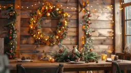 Ozdoby świąteczne na stół i ścianę: 7 inspiracji