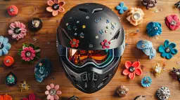 Ozdoby na kask: Jakie są najciekawsze i najbardziej stylowe?