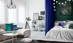 Jak urządzić pokój dzienny z sypialnią: 10 genialnych porad