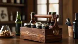 Zaskocz kumpla: nosidło na piwo z grawerem jako nietypowy prezent