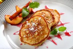 Placki owsiane z bananem i miodem - idealne na śniadanie