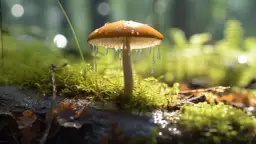 Ciemnobiałka płowa: Krótkotrzonowa i Coprinus - Właściwości i Zastosowanie