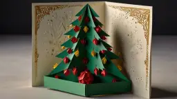 Jak zrobić kartkę w kształcie choinki: prosty tutorial krok po kroku