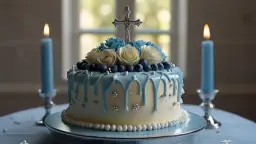 Torty na Chrzest dla chłopca: Opcje bez masy cukrowej – eleganckie pomysły