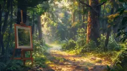 Pejzaż leśny w malarstwie: Arcydzieła ukazujące piękno natury