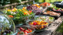 Lekkie, szybkie i smaczne przepisy na sałatki na grilla - inspiracje