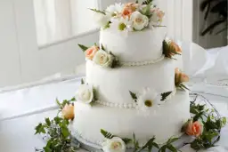 Jak wybrać najpiękniejszy biały tort z kwiatami na wesele: 8 praktycznych rad